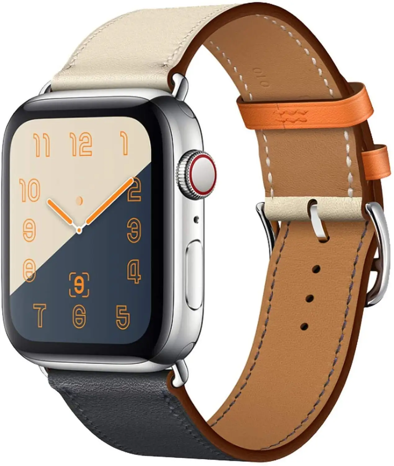 leather watch strap for Apple watch band 40mm 44mm 38mm 42mm Smartwatch bracelet Wristband iWatch Series 3 4 5 6 SE 44 40mm 38mm