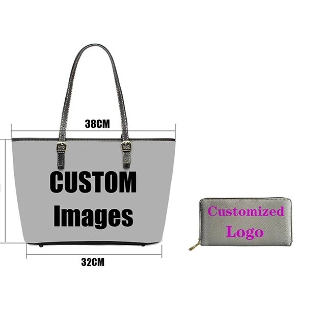 

Print on Demand Polynesian tribal style Pattern custom Large Leather Tote Bag Famous Brands Luxury Handbags 2020 Designs wallets