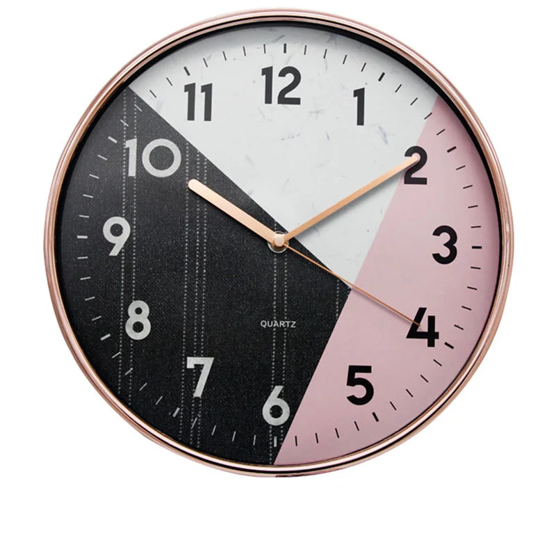 

Clocks Wall Clocks Living Room Home Silent Clock Bedroom Modern Minimalist Quartz Clock Free Punching Does Not Hurt The Clock