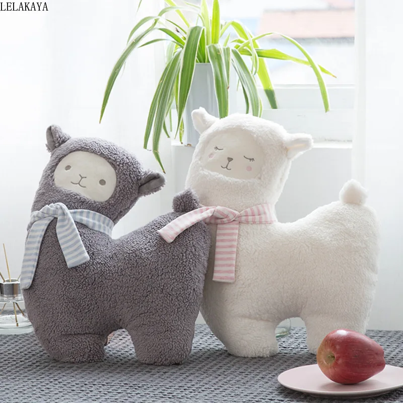 Аниме плюшевая подушка 1 шт. мягкая набивная кукла мультяшное животное альпака