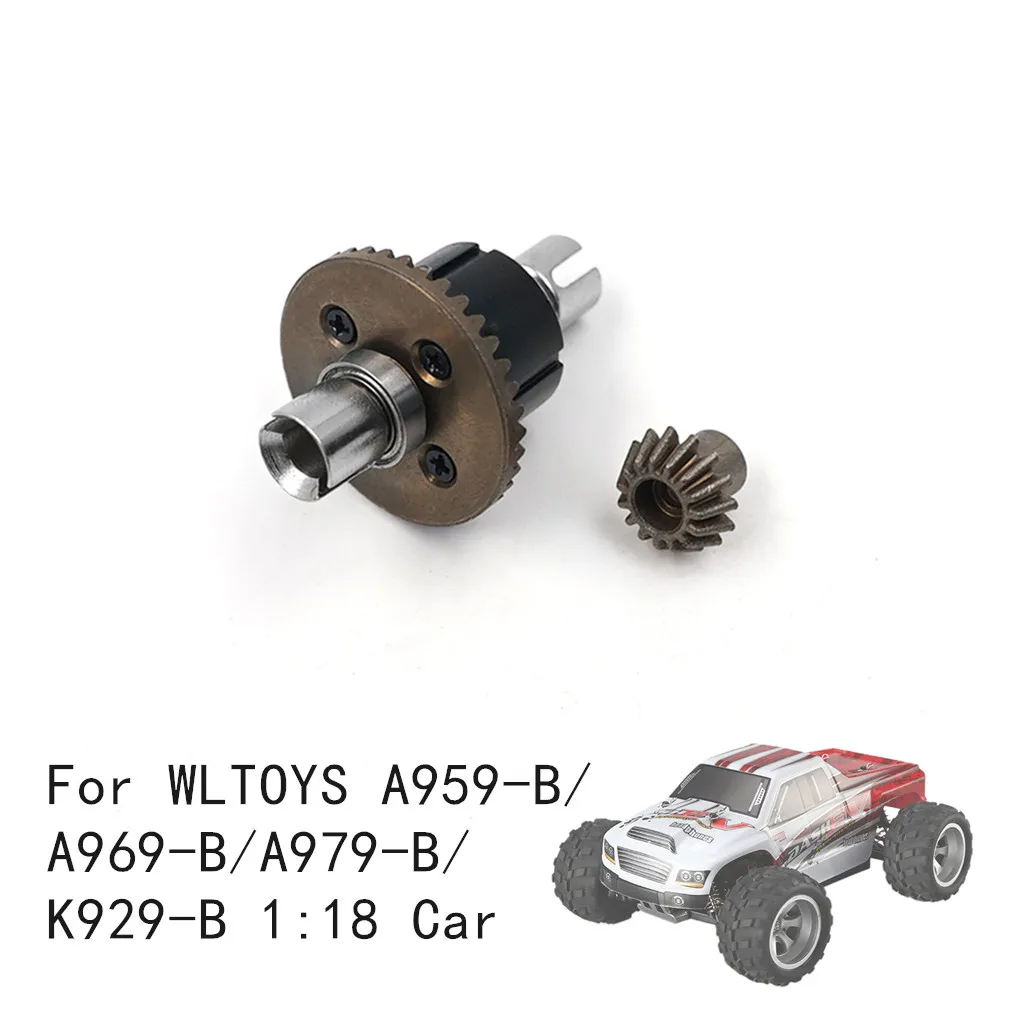 Wltoys144001parts обновления металл передний дифференциал Шестерни для WLTOYS A959 B/A969 B/A979