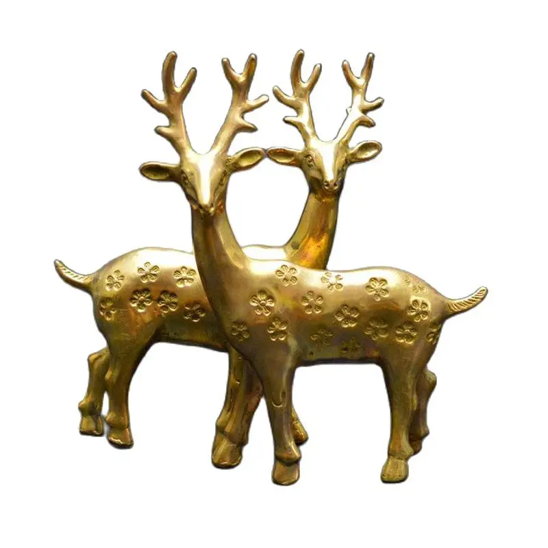 Пара меди с принтом олень и длительности использования домашний интерьер статьи