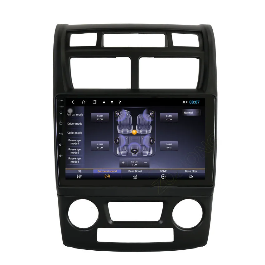 Автомагнитола DSP 4G для KIA Sportage стерео система под управлением Android с GPS