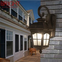 bright outdoor wall sconce modern waterproof patio modern led wall light fixture for porch balcony courtyard villa aisle