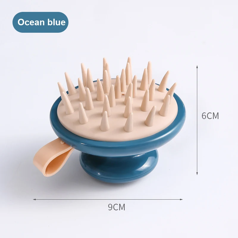 

Head Body Massager Shampoo Brush Silicone Scalp Massage Comb Hair Washing Comb Body Bath Spa Slimming Massage Shower Brush