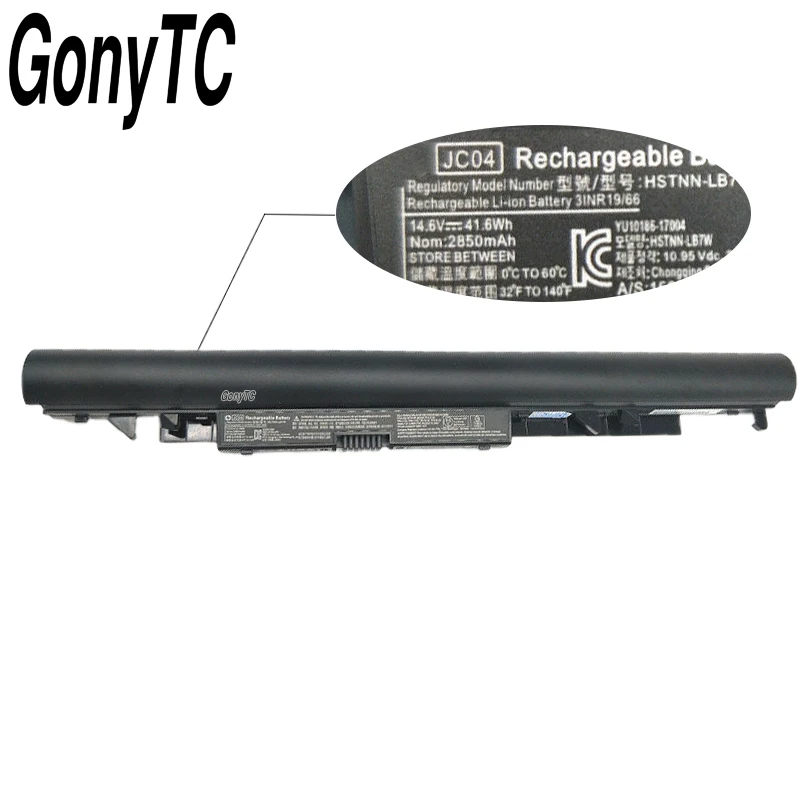 GONYTC оригинальный JC04 Новый аккумулятор для ноутбука hp 15-BS 17-BS 15Q-BU 15G-B 17-AK JC03 HSTNN-DB8E