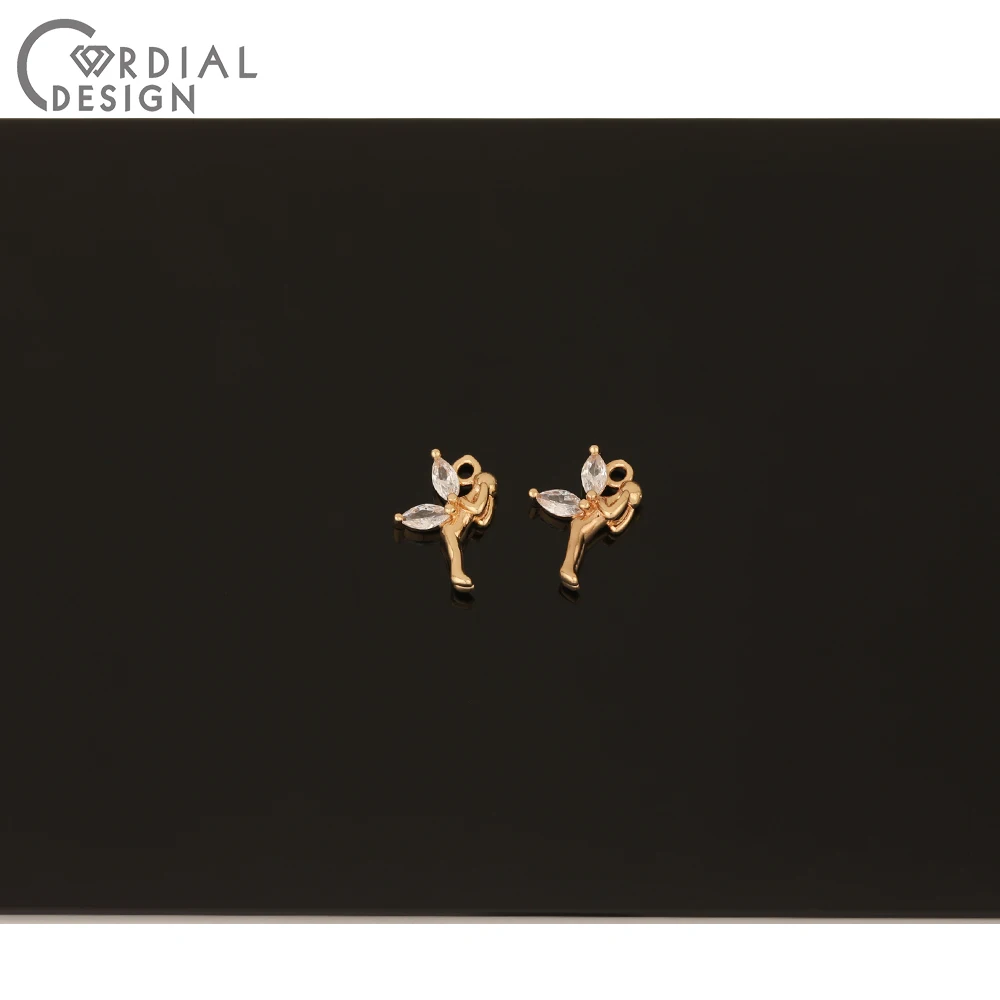

Cordial Design 50Pcs Earrings Accessories/CZ Charms/Jewelry Findings & Components/Hand Made/Earrings Making/DIY Jewelry Pendant