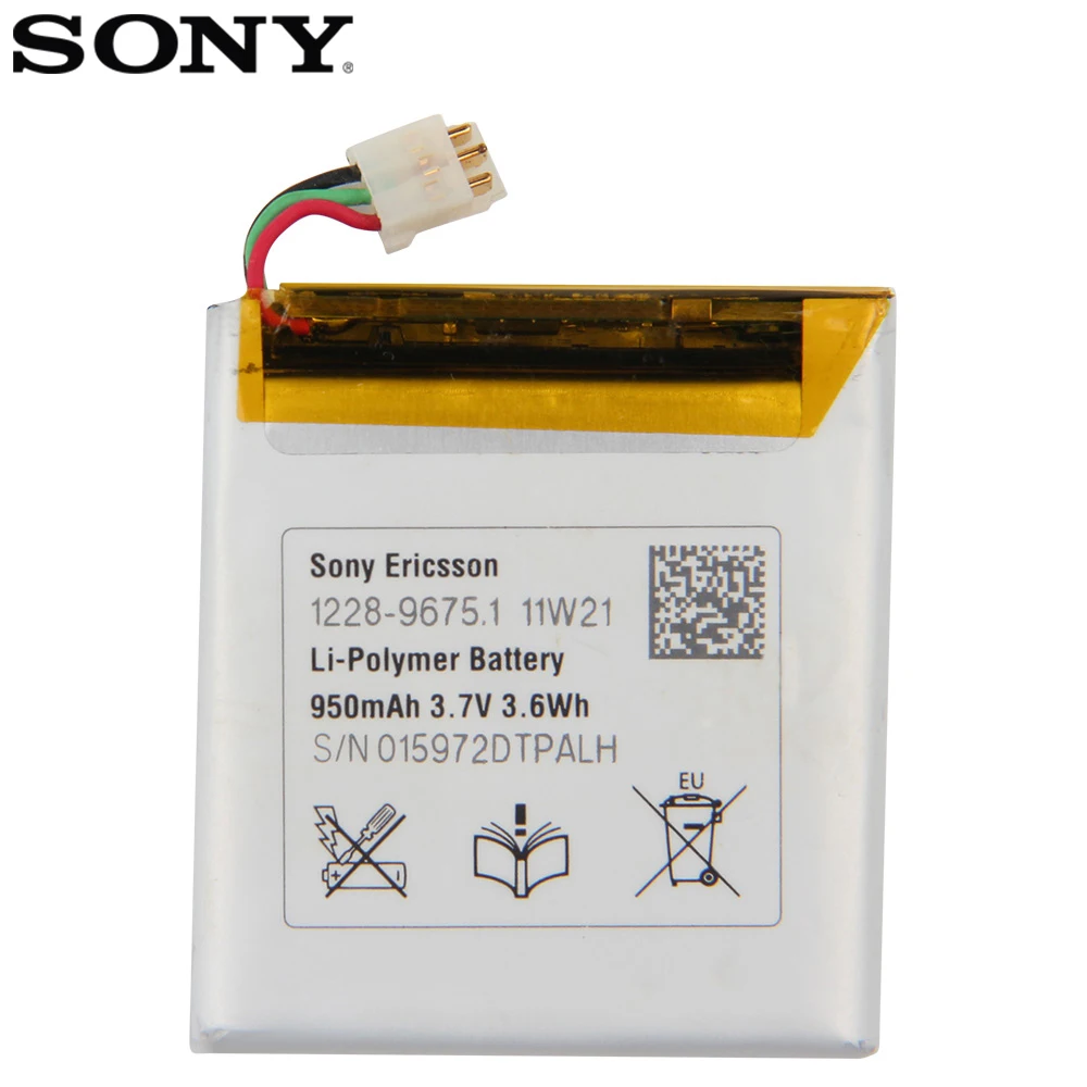 Оригинальный аккумулятор SONY E10i X10 mini X10MINI 950 мА · ч оригинальный сменный для