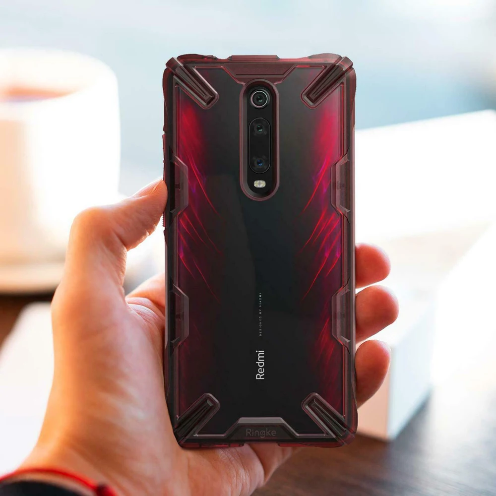 Чехол Ringke Fusion-X для Xiaomi mi 9T(mi 9T Pro), Прозрачная Жесткая задняя крышка из поликарбоната, мягкая ТПУ Рамка для Red mi K20(K20 Pro