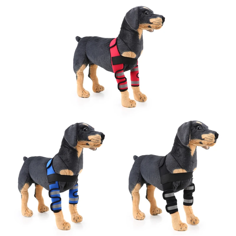 1 пара собака Локоть Протектор Чехол Мягкий налокотник ноги собаки скакательный