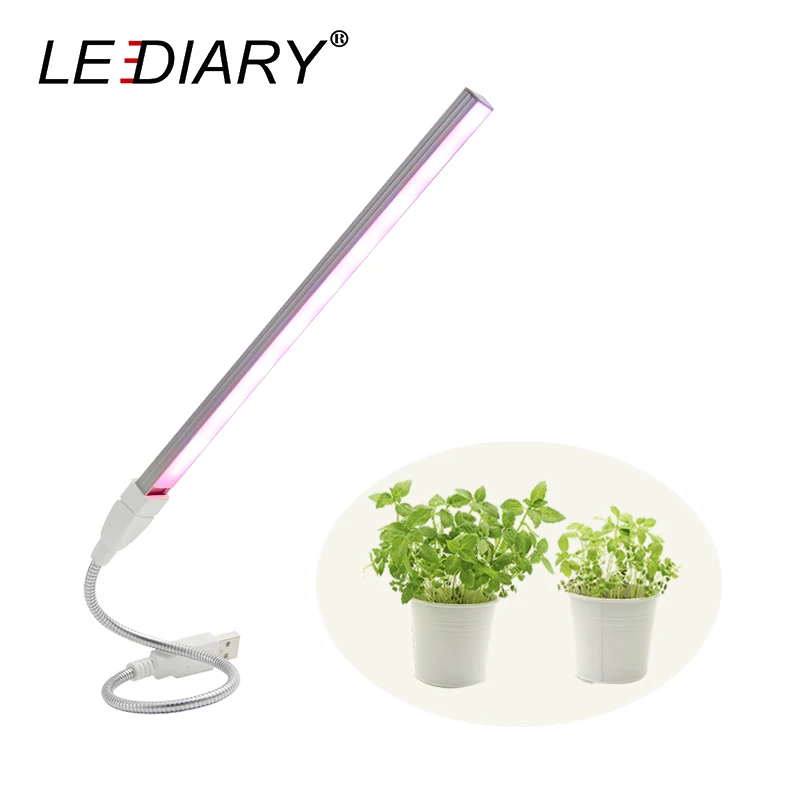 Светодиодный usb светильник для выращивания растений 5 В 2 Вт 4 Вт|Промышленные