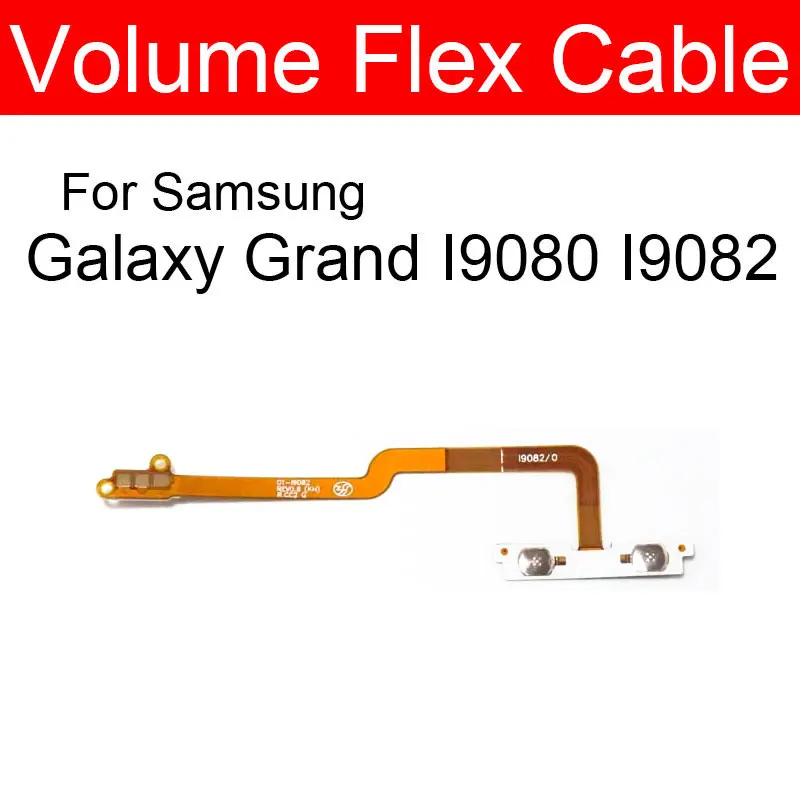 

Volume Power Flex Cable For Samsung Galaxy Grand I9080 I9082 On / Off Power Control Button Flex Ribbon Cable Replacement Repair