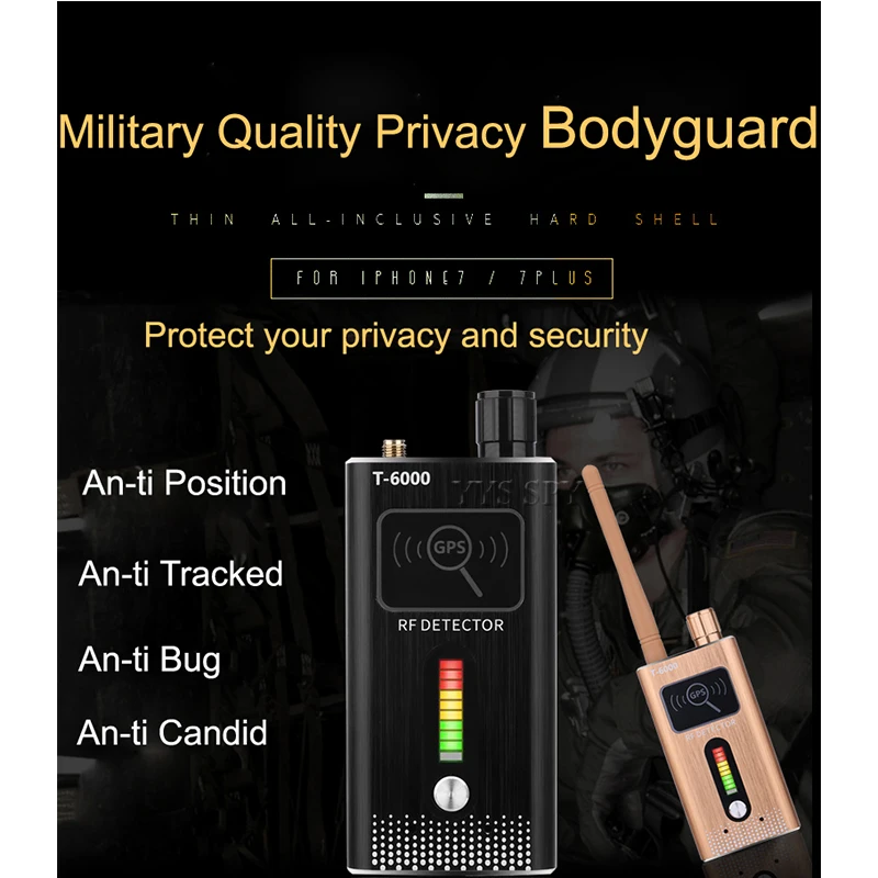 Многофункциональная беспроводная скрытая камера Espia Anti Candid Detector Pinhole Cam GPS Tracker RF