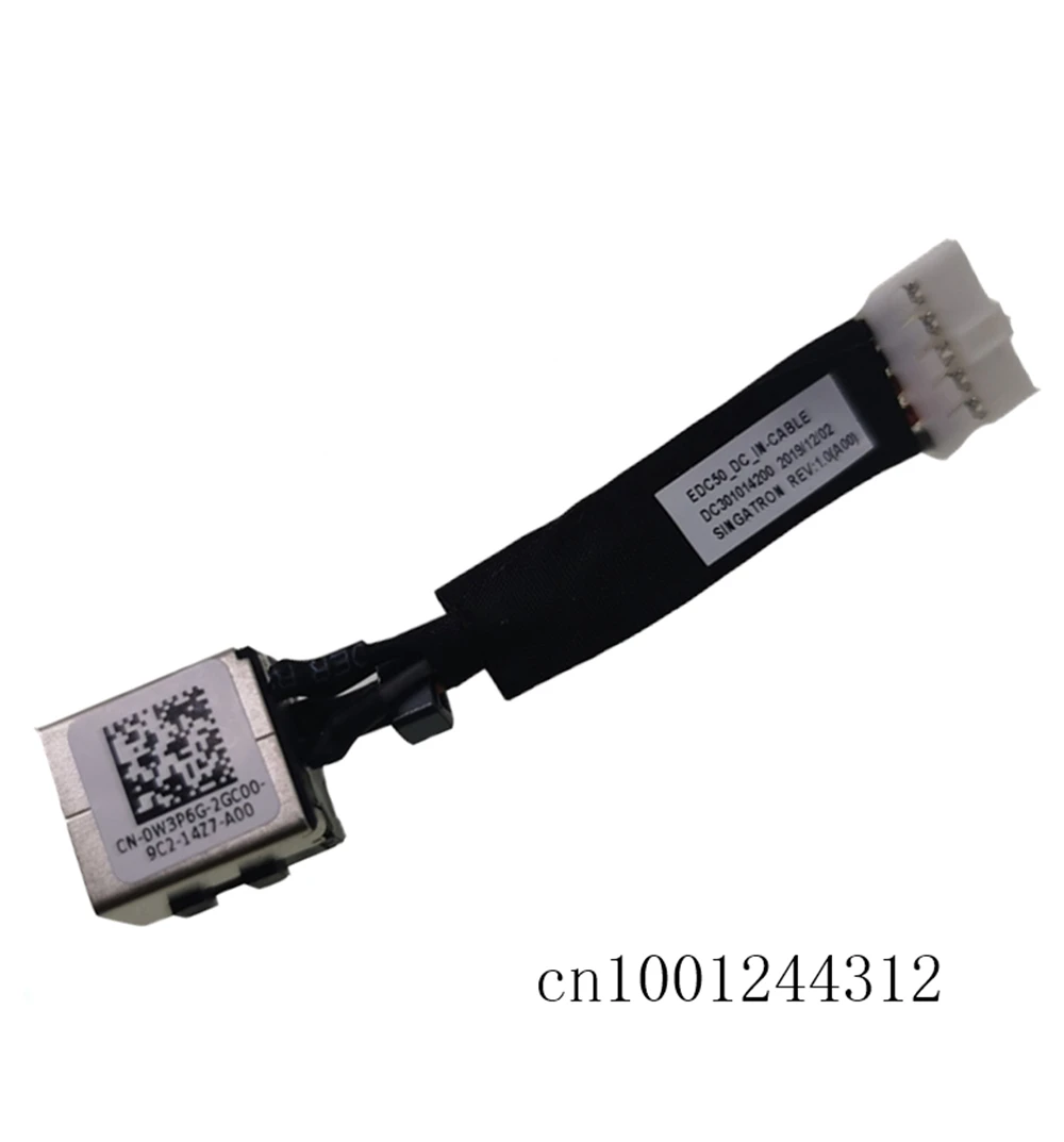 

New And Original For Dell Latitude 5500 5501 5502 Precision 3540 3541 3542 DC-IN DC Power Input Jack with Cable 0W3P6G