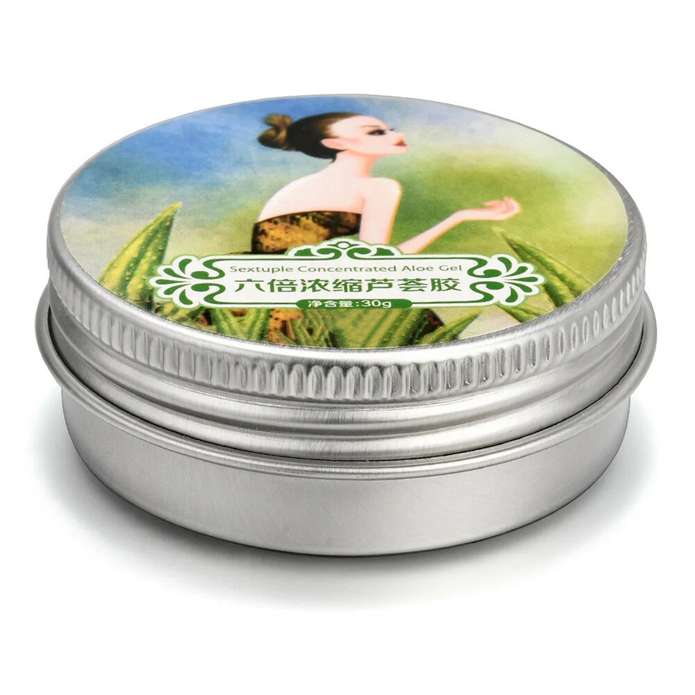 Горячая Aloe Vera успокаивающий гель с экстрактом алоэ вера против угревой сыпи