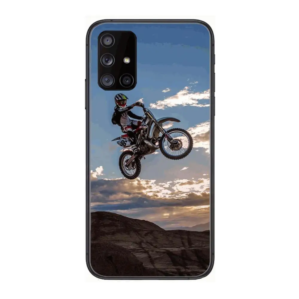 

Modified car Motocross sports Phone Case Hull For Samsung Galaxy A 90 50 51 20 71 70 40 30 10 80 E 5G S Black Shell Art Cell Co
