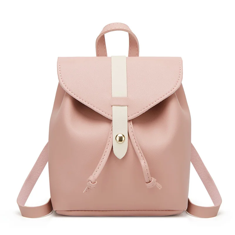 Женские контрастные цветные мини сумки Модный женский рюкзак женские