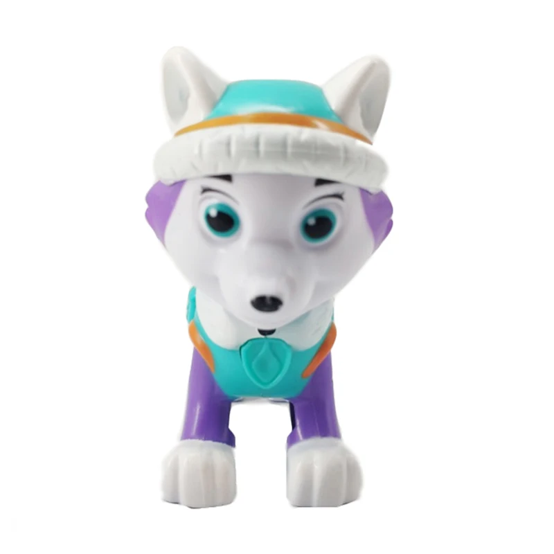 Paw Patrol Игрушка Щенок Эверест трекер погоня Marshall собака патруль игрушка милый мультфильм фигурка игрушка детский подарок на день рождения