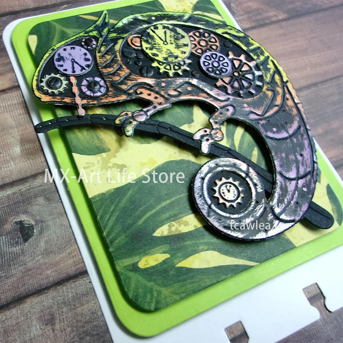 Часы в стиле стимпанк Gecko металлические режущие головки для рукоделия