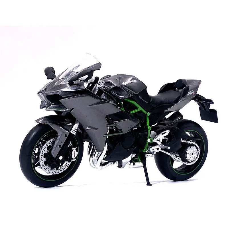 Модель мотоцикла 1/12 kawasaki ninja H2 модель спортивного автомобиля уличный автомобиль