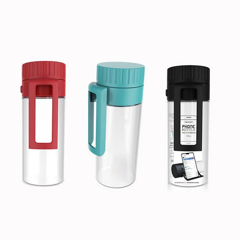 Mobile Phone Holder Water Bottle BPA Free Tea Cup Fruit Mug Sports Tour Hiking Portable Climbing Camp Bottles | Дом и сад