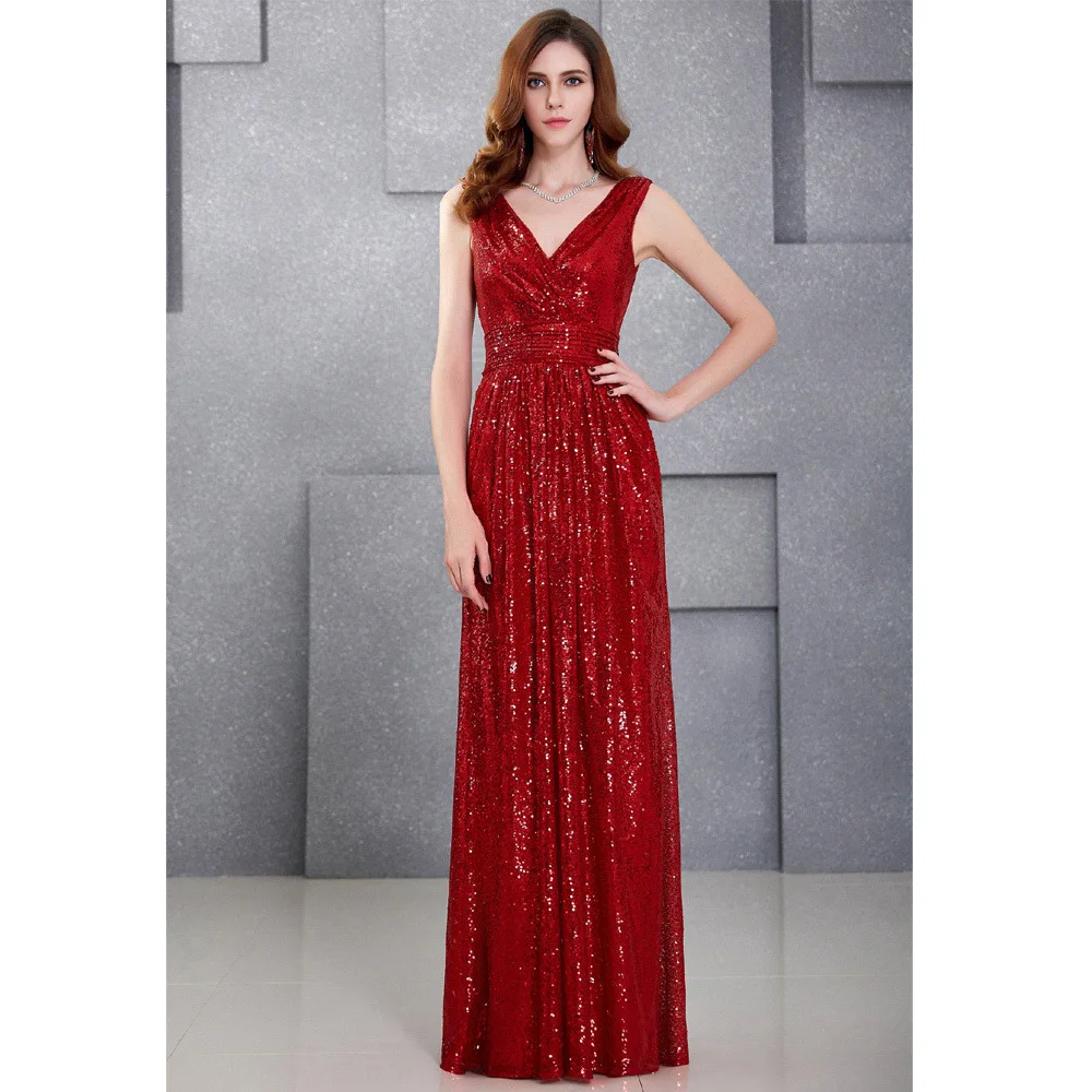 2019 винтажное популярное сексуальное ТРАПЕЦИЕВИДНОЕ ПЛАТЬЕ С V-образным вырезом