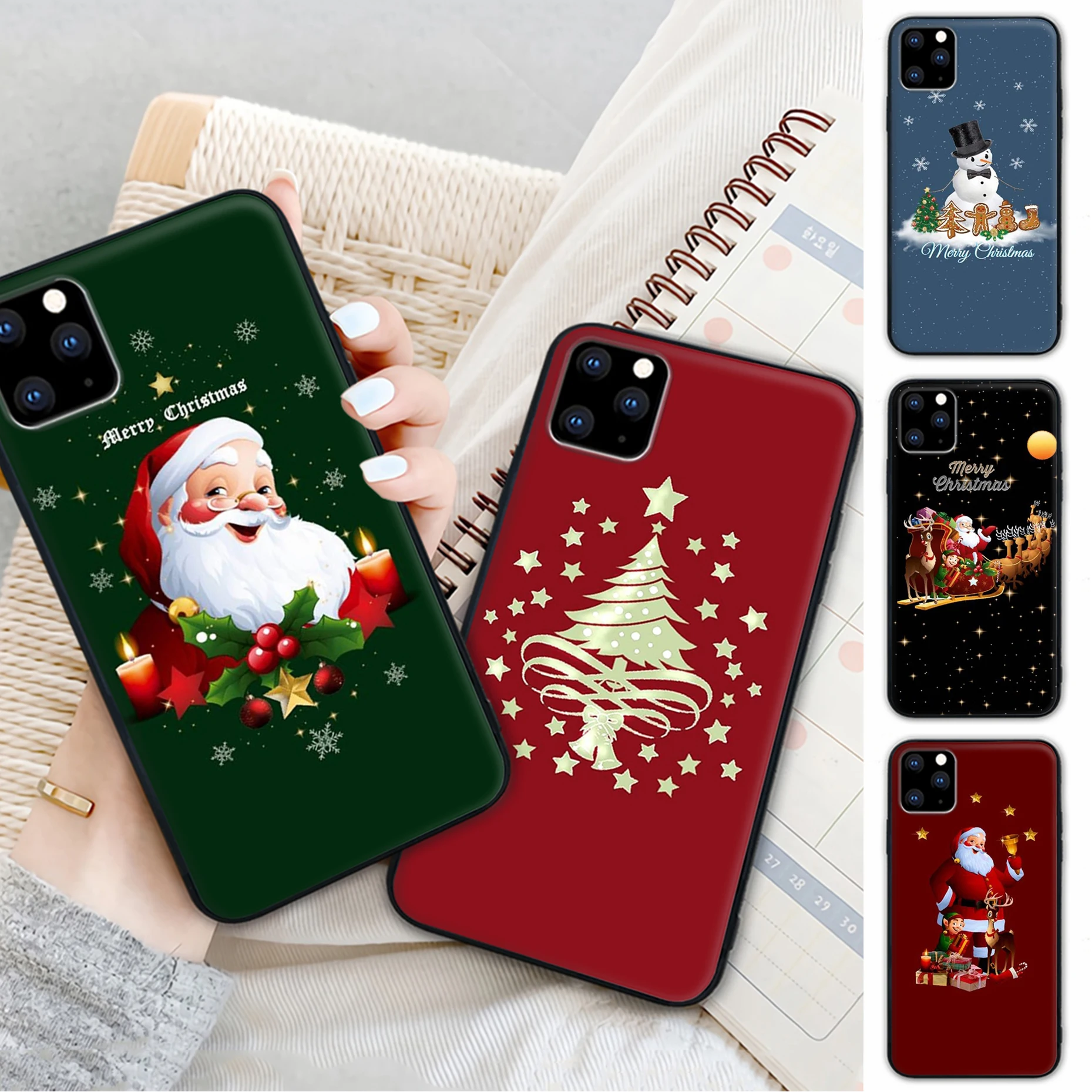 

Luxury Christmas Gift Mobile Phone Cover Case For Samsung Galaxy M30S A01 A21 A31 A51 A71 A91 A10S A20S A30S A50S