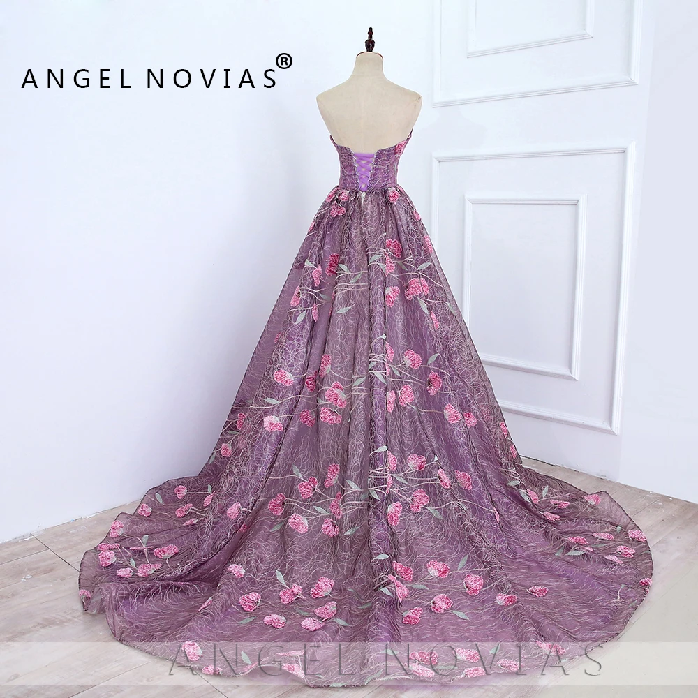 ANGEL NOVIAS Новое поступление длинное модное элегантное вечернее платье 2020