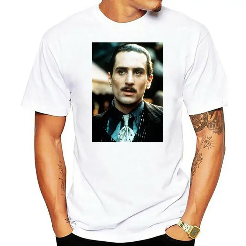 

Vito Corleone Robert De Niro Godfather 2 Classis Movie Fan Men T Shirt Lowest Price 100 % Cotton