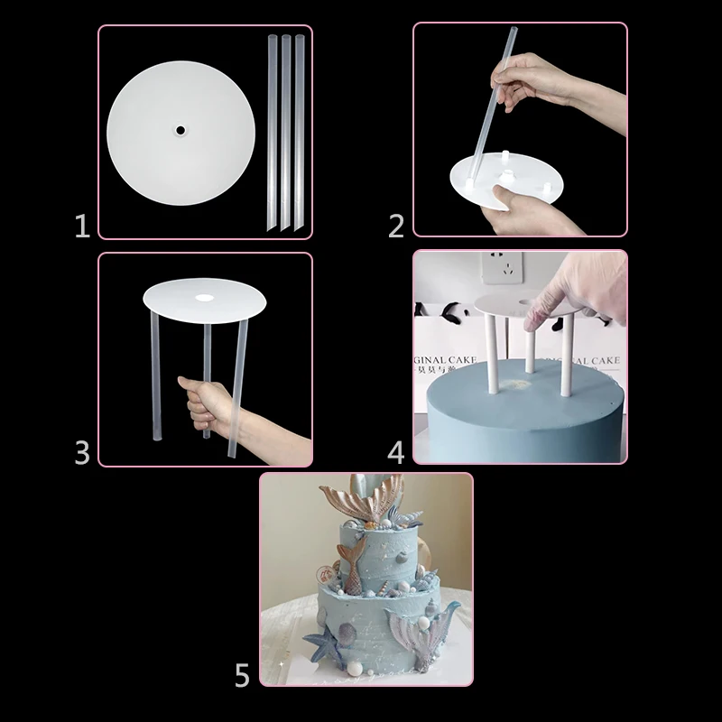 Многослойный держатель разделитель десерта товары для свадебной вечеринки