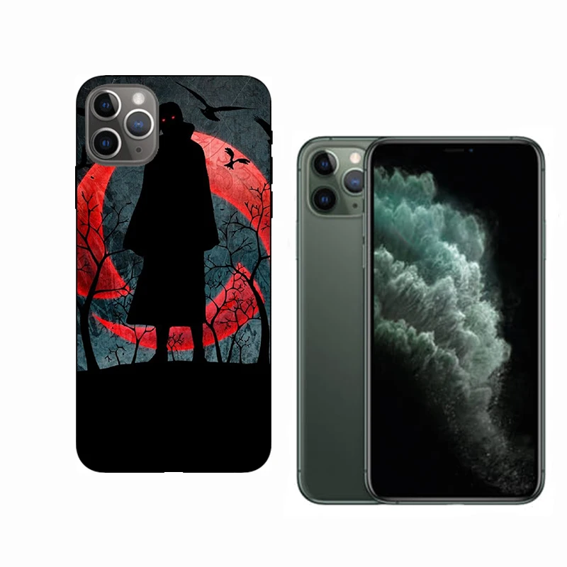 

Soft Fundas Anime Naruto Itachi Cool Phone Case Capa for Iphone XR X 6 7 8 Plus Best Cover for Apple XS 11 Pro Max SE 2020 Etui