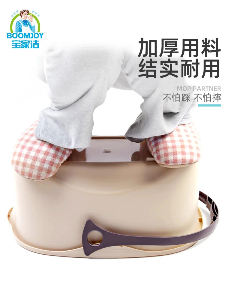 Моющее ведро для швабры прямоугольное пластиковое толстое большое Швабра