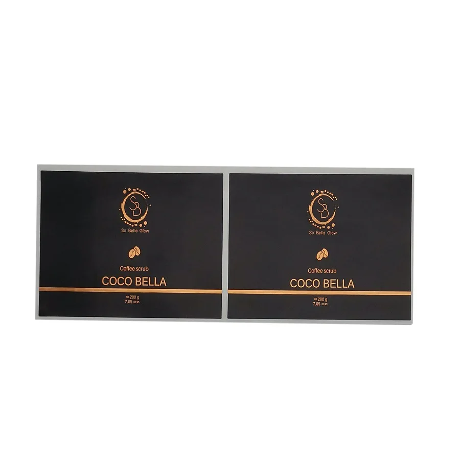 

ИНДИВИДУАЛЬНЫЕ передние и задние черные товары, упаковочные наклейки, красочные печатные ПВХ матовые самоклеящиеся упаковочные этикетки