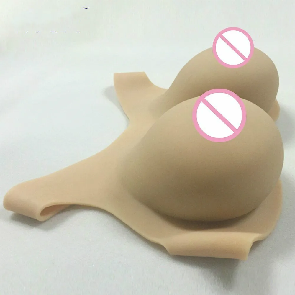 new Artifical Silicone Breast Forms False Breast For Crossdresser Transgender Hallowen Cosplay Gift