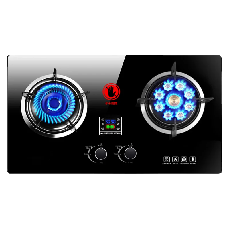 Двойная газовая плита Fierce бытовая плитка с натуральным газом для приготовления