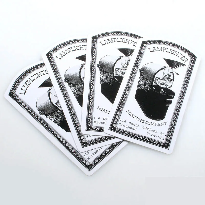 Трафаретная печать наружное УФ-покрытие пользовательские высекальные наклейки