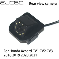 zjcgo car rear view reverse backup parking reversing camera for honda accord cv1 cv2 cv3 2018 2019 2020 2021