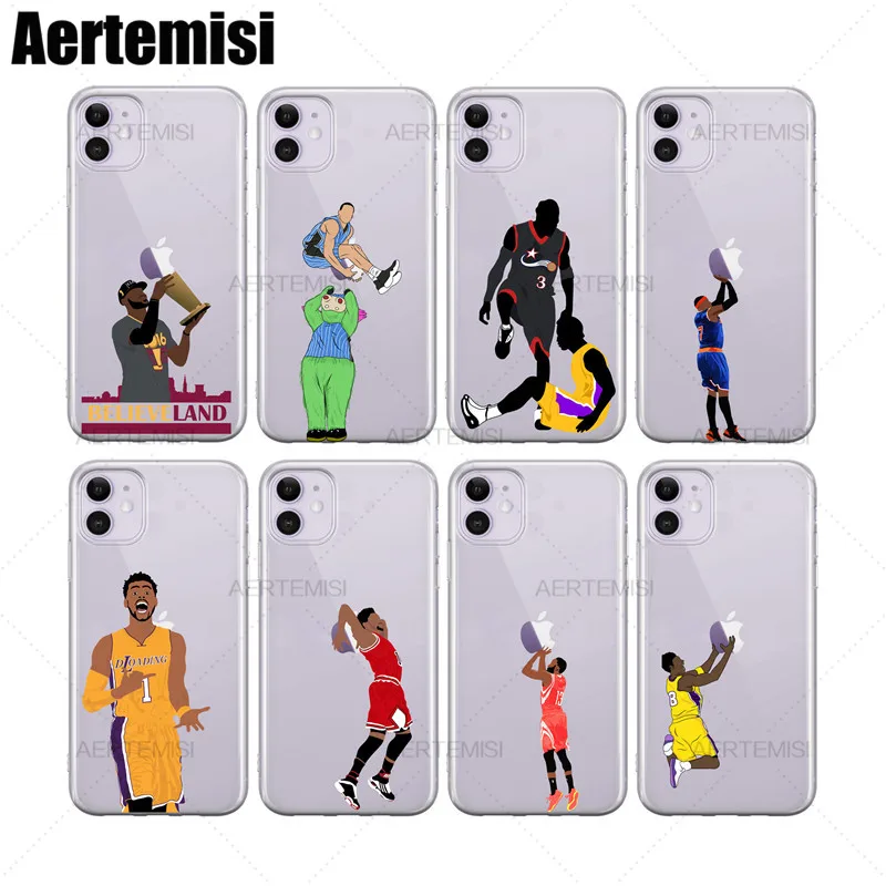 Aertemisi чехлы для телефонов Джеймс Аарон Гордон Аллен Иверсон прозрачный чехол из