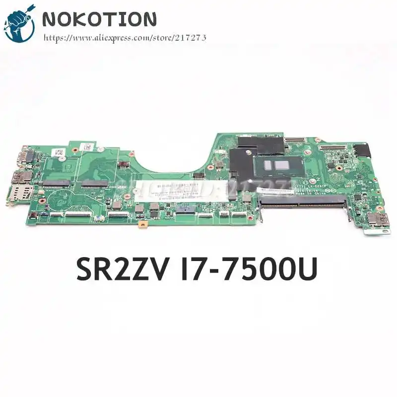 

NOKOTION 01HY165 02DL558 CIZS1 LA-E291P MAIN BOARD For LENOVO Yoga 370 laptop motherboard SR2ZV I7-7500U CPU DDR4