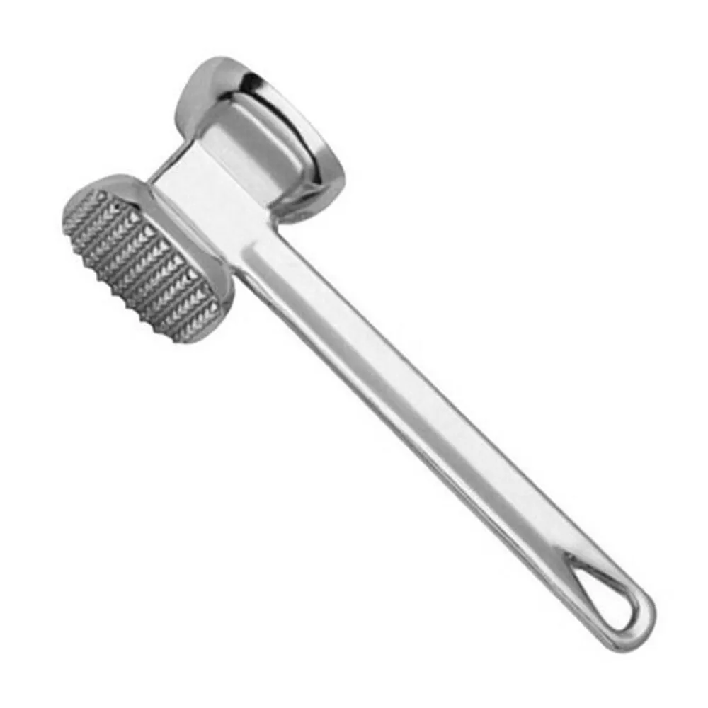 

1Pcs Kitchen Gadgets Multifunction Meat Hammer Two Sides Loose Tenderizers Portable Steak Pork Tools Aluminum Alloy Dropshipping