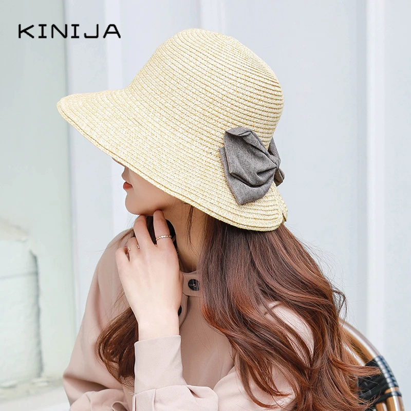 Корейская популярная универсальная Панамская Плетеный соломенный головной убор