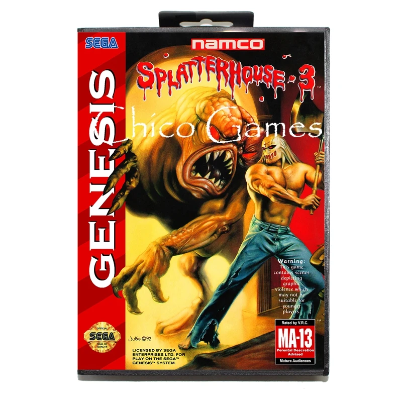 Игровая консоль Sega MD Splatterhouse 3 16 бит | Электроника