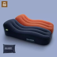 youpin camping chair beach picnic inflatable sofa travel office air bed inflatable chair lounger outdoor furniture with charge