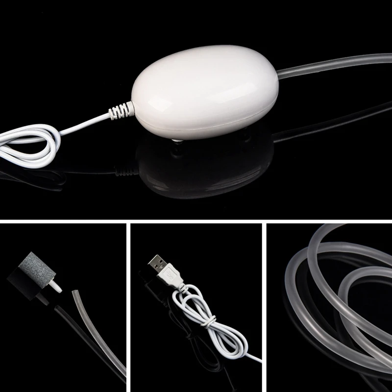 

LEO Portable Powered USB Fishing Oxygen Air Pump Car Outdoor Air Pump Case Mini Emergency Aquarium Tank Air Pump Tool