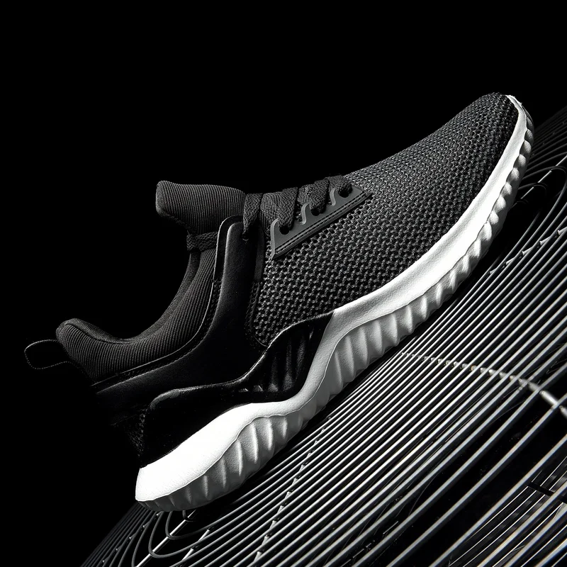 

Zapatos Casuales Solid White Fashion Knitting Casual Shoes Men Sneakers 39 S Fashionable Sports Comfortable Breathable