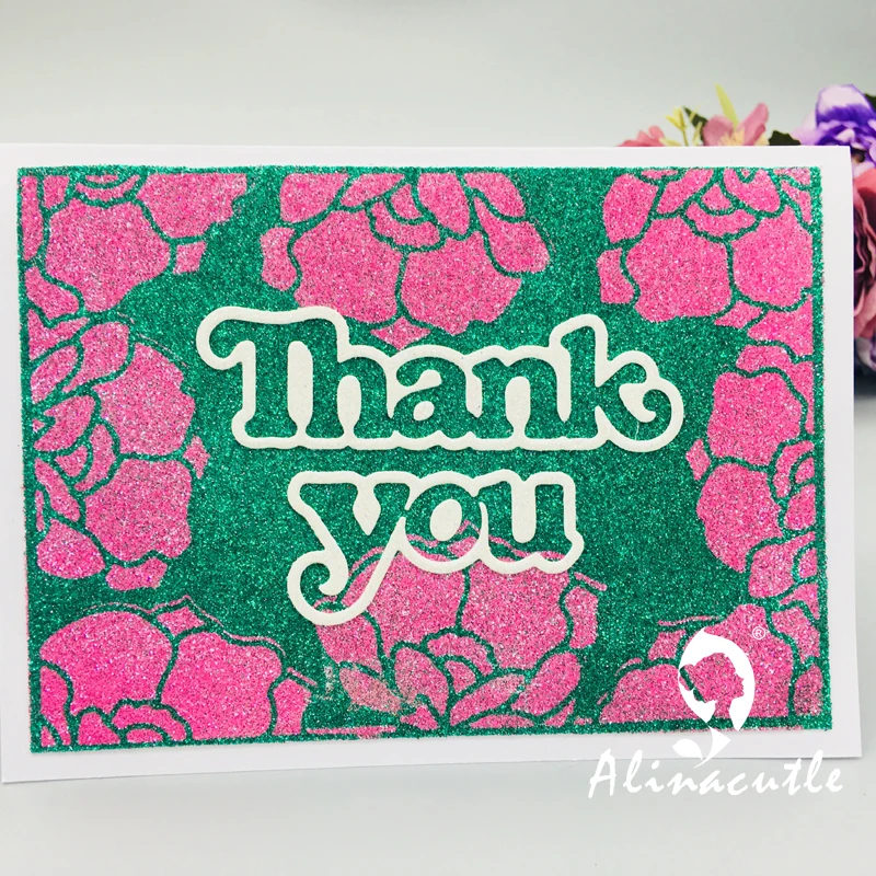 Штампованная металлическая резка розами край прямоугольник Alinacraft Скрапбукинг