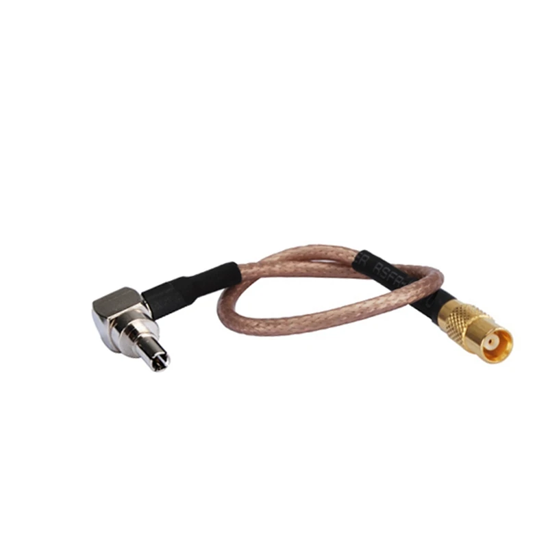 Superbat CRC9 Male Right Angle to MCX Female Adapter Pigtail Cable RG316 15cm for Huawei E159 E160G
