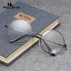 Очки с диоптриями-1-1,5-2-2,5-3-3,5-4 ультралегкие металлические круглые винтажные очки для близорукости новые классические очки для близорукости