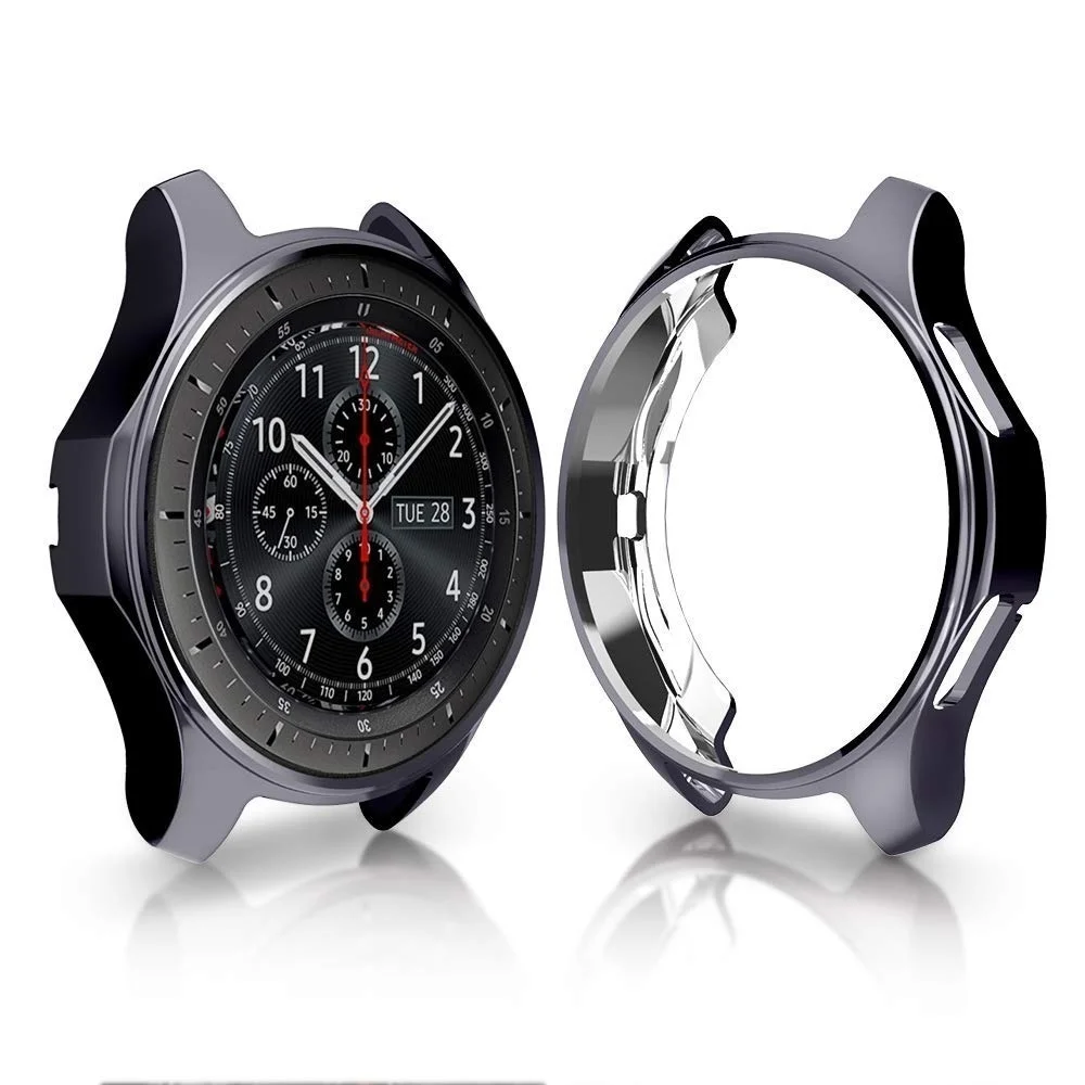 Чехол для samsung Galaxy Watch 3 46 мм 42 Gear S3 защитная пленка экрана мягкая ударопрочная