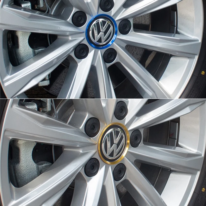 4 шт. декоративные кольца для VW Volkswagen Golf Polo jetta | Автомобили и мотоциклы